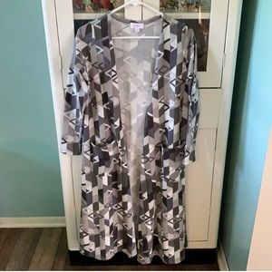 Lularoe sz S long cardigan euc